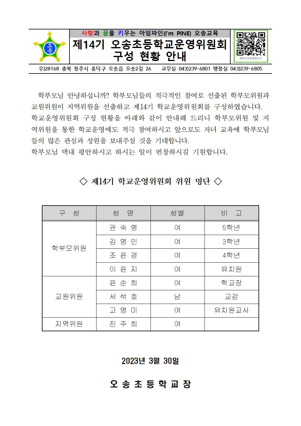 구성현황안내(가정통신문)001